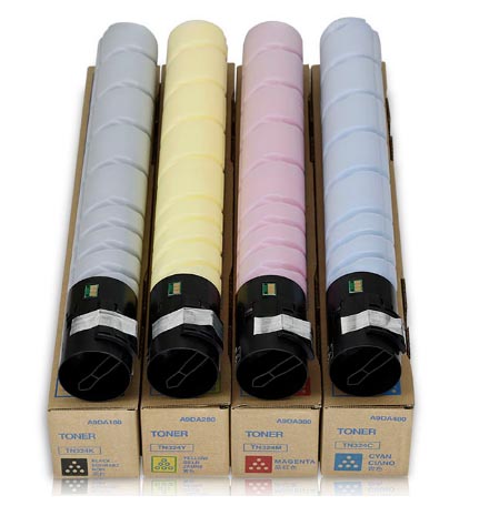 Konica Minolta C454 TN512 Set CMYK High Yield Toner Cartridge BizHub Same Day Delivery - Free Shipping - Image 2